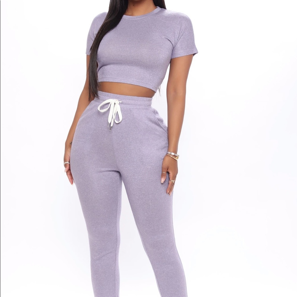 Lavender two piece set